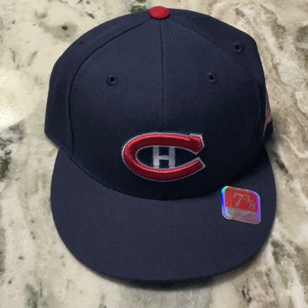 Montreal Canadiens Mitchell & Ness Vintage Hat Cap NHL 1993 Stanley Cup.